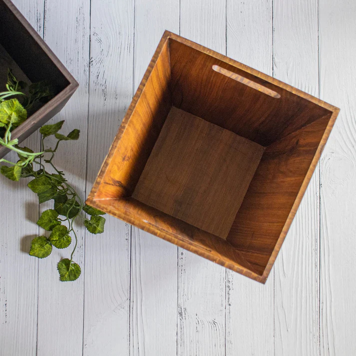 Kha-gazi : Wooden Paper Bins
