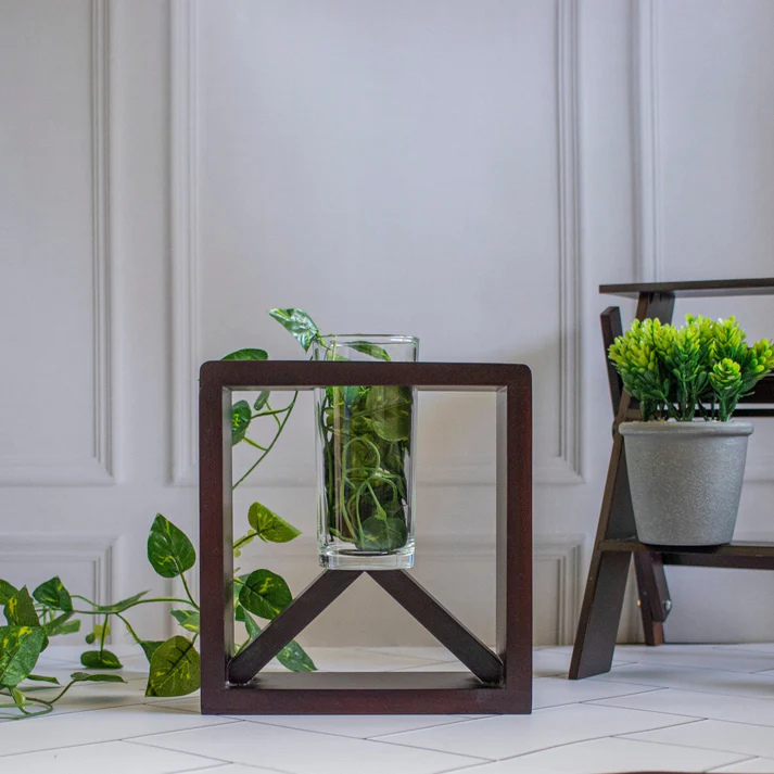 Daulat : Wooden Money-Plant Pot Stand